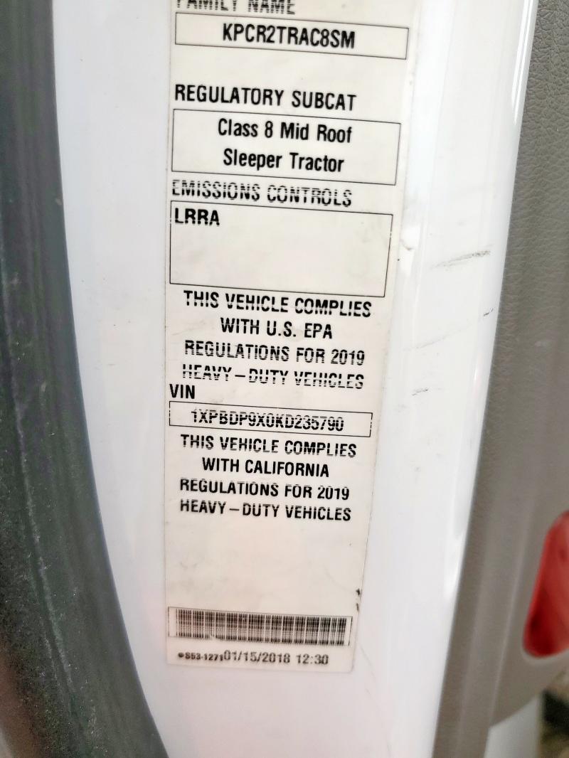 2019 PETERBILT 579 #3247733221