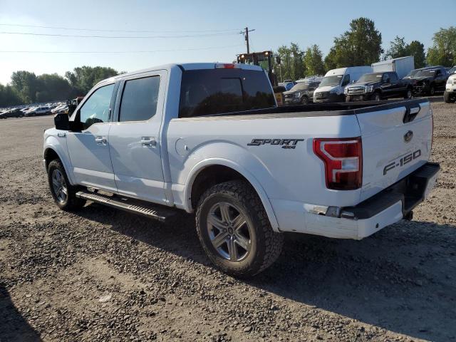 FORD F150 SUPER 2018 white  gas 1FTEW1E5XJKE54339 photo #3