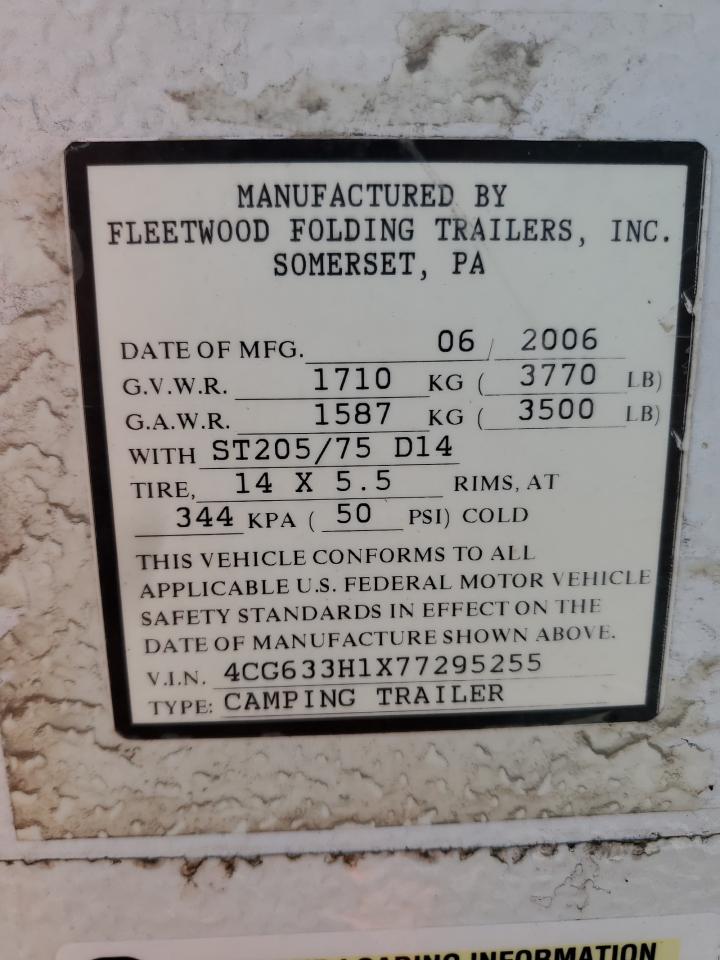 Lot #3202405444 2007 OTHER RV HIGHLANDER