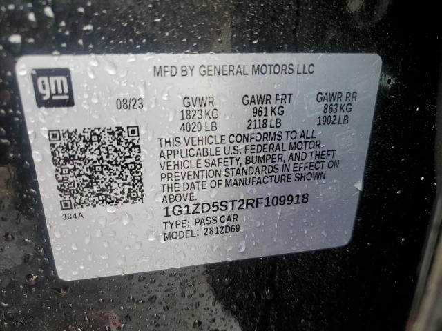 2024 CHEVROLET MALIBU LT - 1G1ZD5ST2RF109918