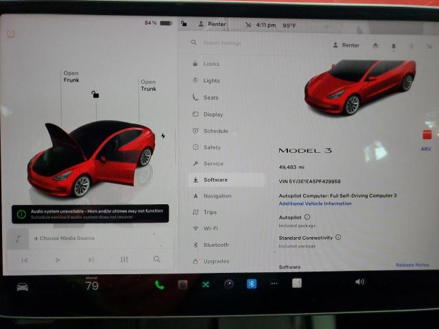 2023 TESLA MODEL 3 5YJ3E1EA5PF429958