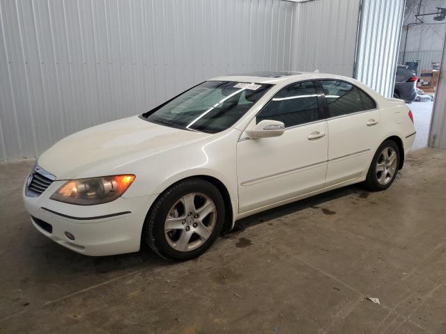 ACURA RL 2005 white  gas JH4KB16525C019620 photo #1