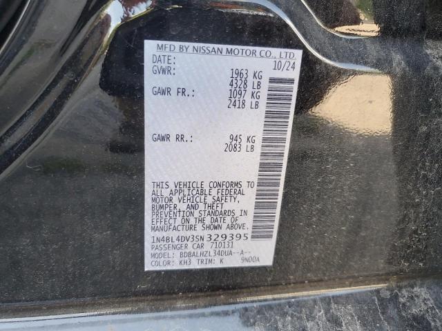 2025 NISSAN ALTIMA SV 1N4BL4DV3SN329395