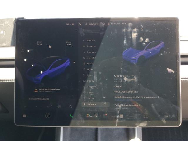 2026 TESLA MODEL Y 7SAYGDEE2TF366075