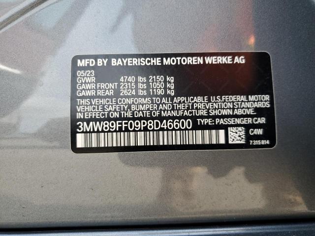 2023 BMW 330XI 3MW89FF09P8D46600