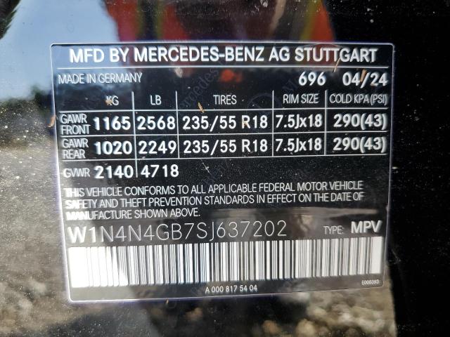 2025 MERCEDES-BENZ GLA 250 - W1N4N4GB7SJ637202