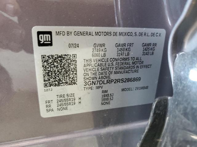 2024 CHEVROLET EQUINOX 2L 3GN7DLRP2RS286869