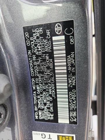 2020 TOYOTA PRIUS L JTDKARFU6L3114804