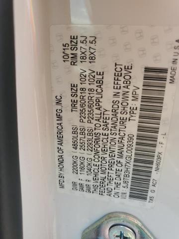 2016 ACURA RDX ADVANC 5J8TB3H7XGL009390