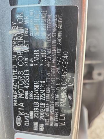 2017 KIA NIRO EX TO KNDCE3LC0H5049140