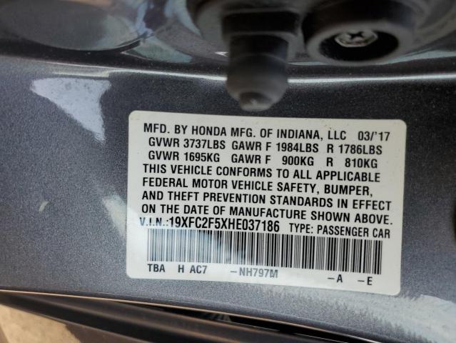 2017 HONDA CIVIC LX - 19XFC2F5XHE037186