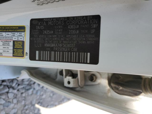 2015 KIA OPTIMA LX KNAGM4A74F5634037