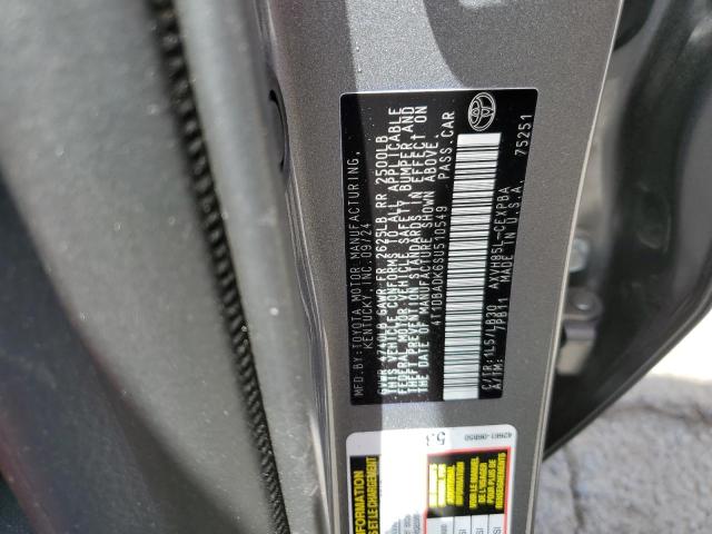 2025 TOYOTA CAMRY XSE - 4T1DBADK6SU510549