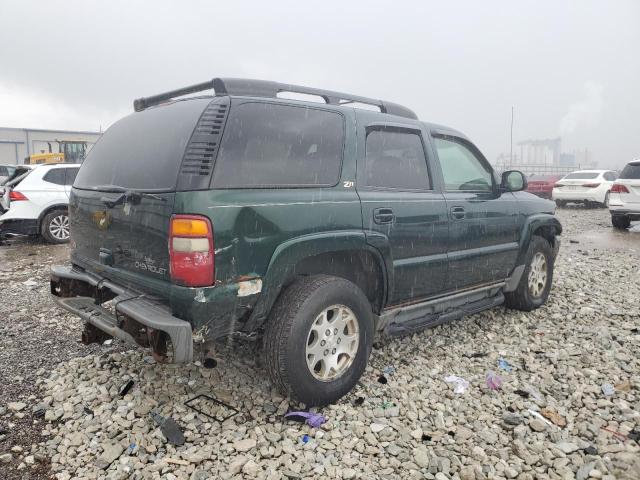 CHEVROLET TAHOE K150 2003 green  flexible fuel 1GNEK13Z53R198470 photo #4