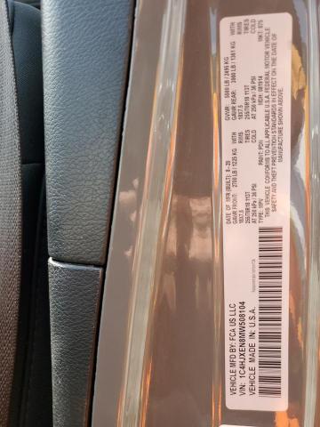 2021 JEEP WRANGLER 1C4HJXEN8MW508104