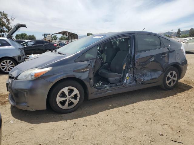 TOYOTA PRIUS 2014 charcoal  hybrid engine JTDKN3DU4E0384333 photo #1