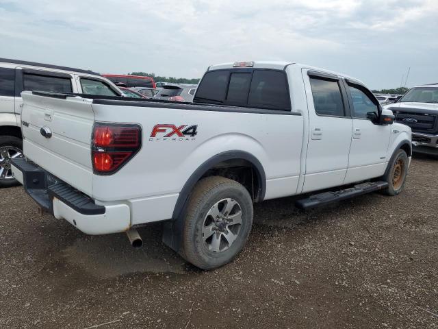FORD F150 SUPER 2014 white crew pic gas 1FTFW1ET4EFB59559 photo #4