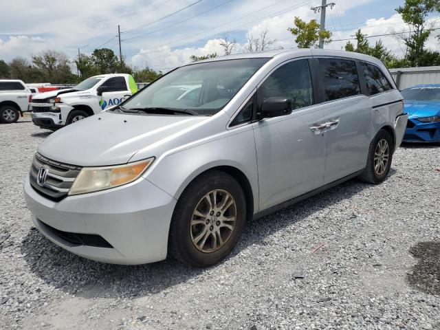 HONDA ODYSSEY EX 2013 silver  gas 5FNRL5H66DB080447 photo #1