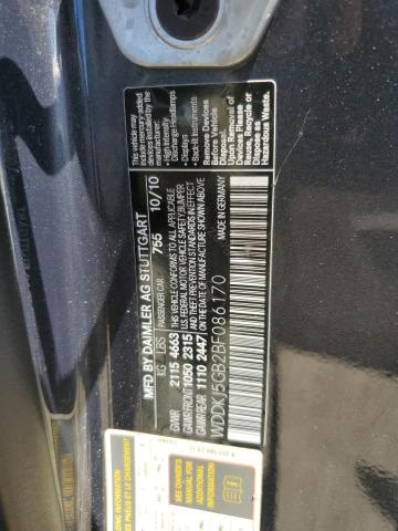 2011 MERCEDES-BENZ E 350 - WDDKJ5GB2BF086170