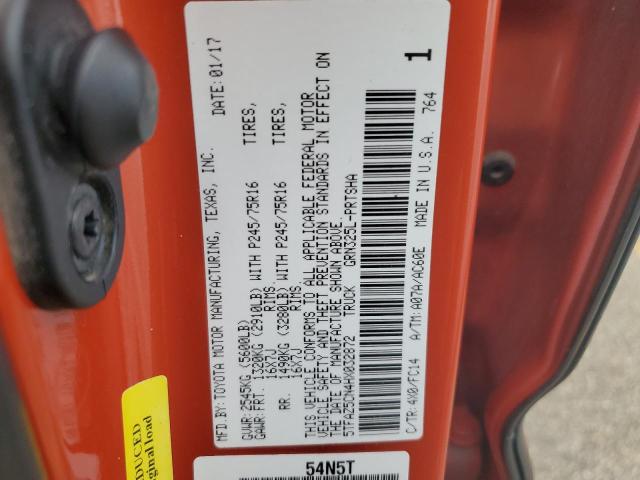 2017 TOYOTA TACOMA DOU - 5TFAZ5CN4HX032872