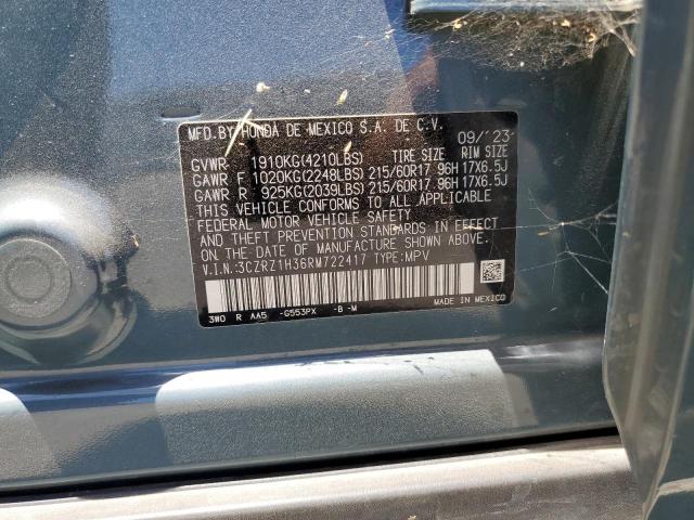 2024 HONDA HR-V LX - 3CZRZ1H36RM722417