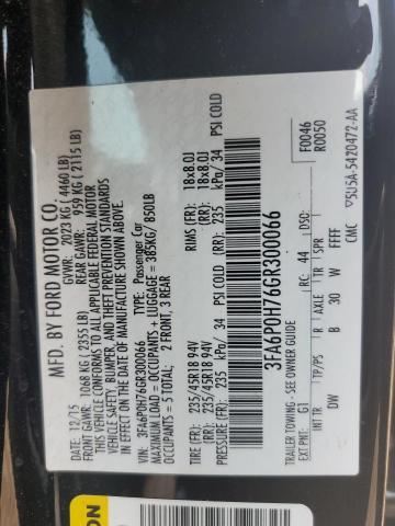 2016 FORD FUSION SE - 3FA6P0H76GR300066