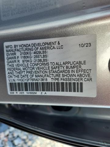 2024 HONDA ACCORD HYB - 1HGCY2F76RA013818