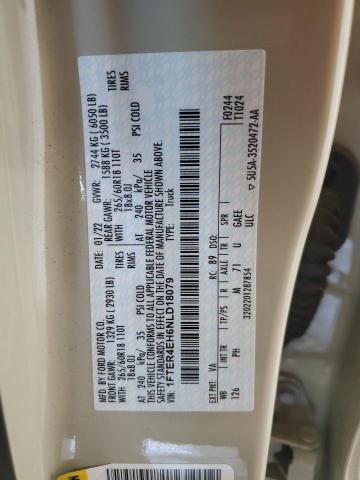 2022 FORD RANGER XL - 1FTER4EH6NLD18079
