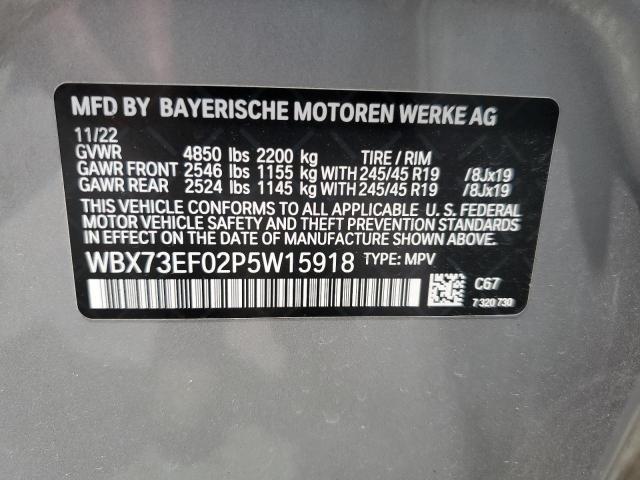 2023 BMW X1 XDRIVE2 - WBX73EF02P5W15918