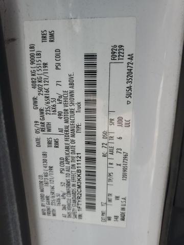 2019 FORD TRANSIT T- 1FTYR2CM3KKB11121