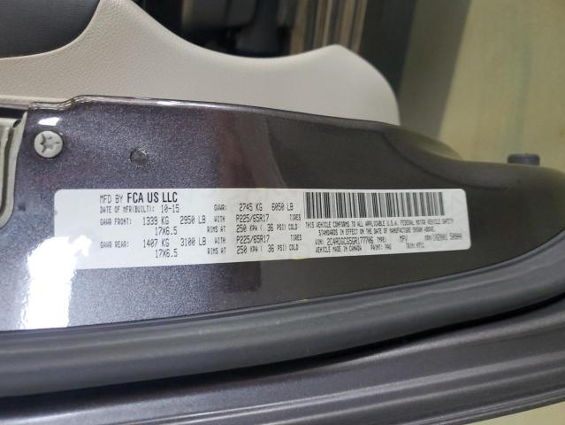2016 DODGE GRAND CARA 2C4RDGCG5GR177706