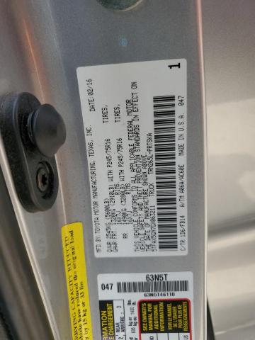 2016 TOYOTA TACOMA DOU 5TFAX5GN7GX063211