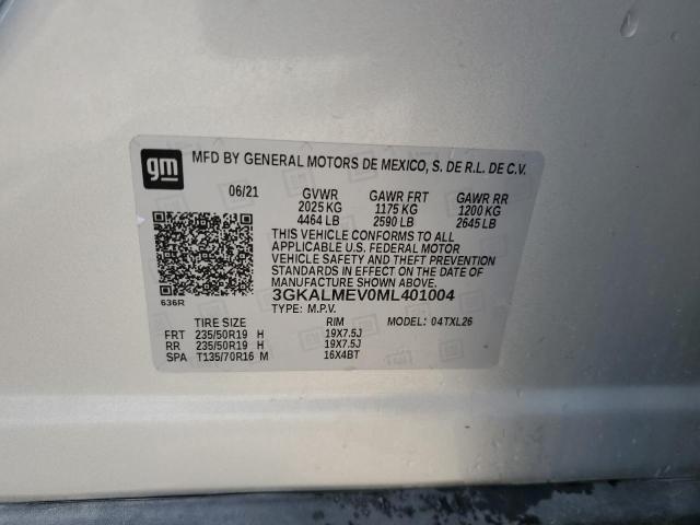 2021 GMC TERRAIN SL 3GKALMEV0ML401004