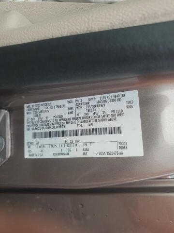 2019 LINCOLN MKC RESERV 5LMCJ3C94KUL09898