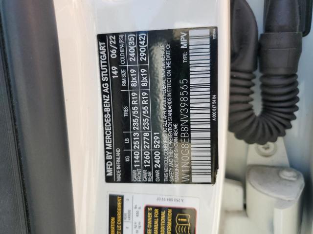 2022 MERCEDES-BENZ GLC 300 4M W1N0G8EB8NV398565