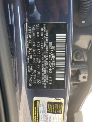 2021 HYUNDAI VENUE SEL - KMHRC8A3XMU083288