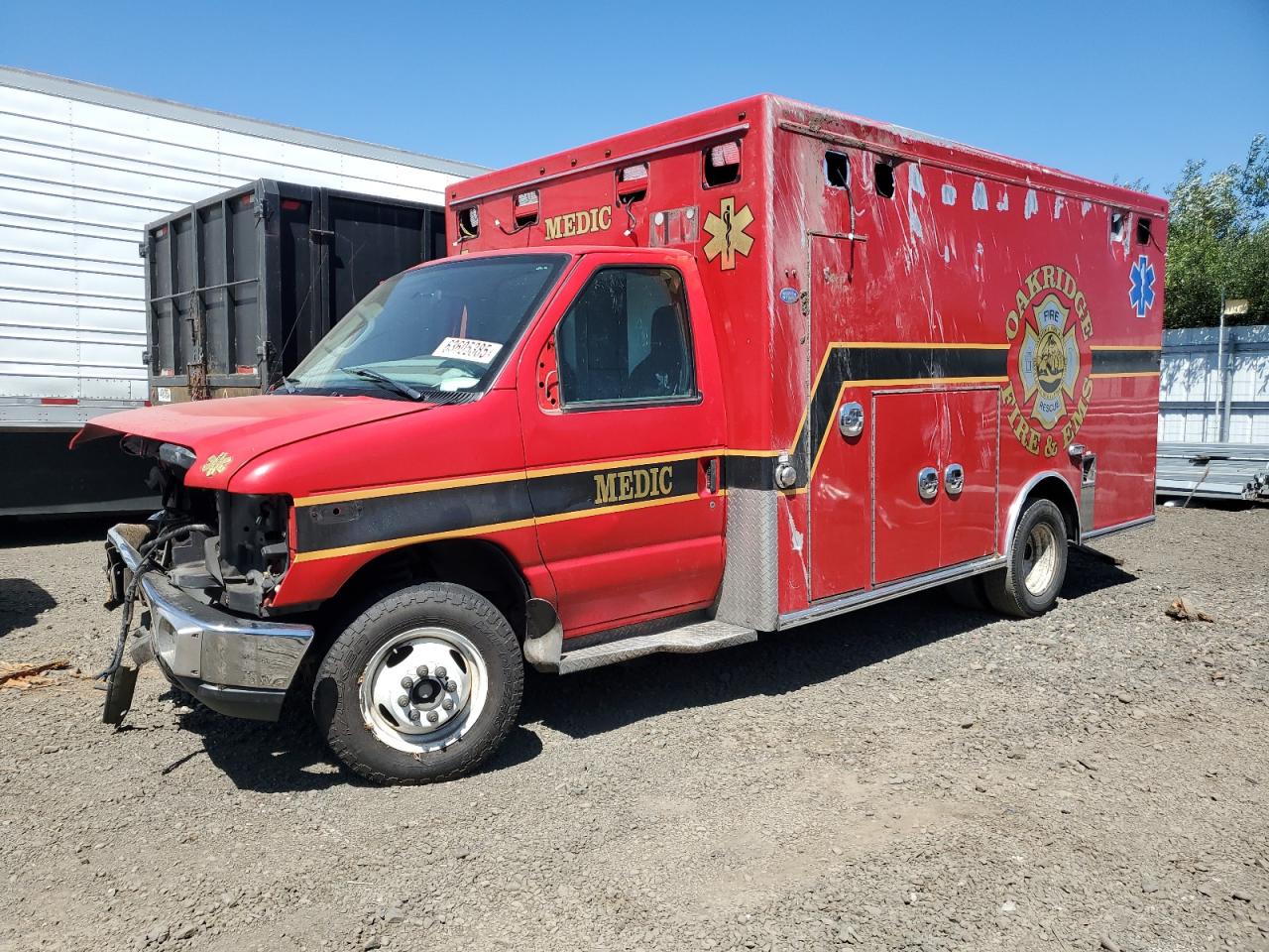 FORD ECONOLINE E450 SUPER DUTY CUTAWAY VAN