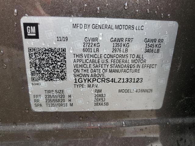 2020 CADILLAC XT6 PREMIU - 1GYKPCRS4LZ133123