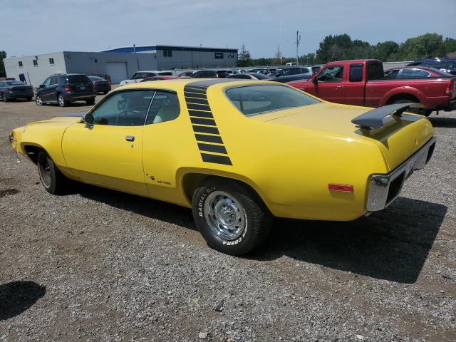 PLYMOUTH ROADRUNNER 1972 yellow   RM23P2R357971 photo #3