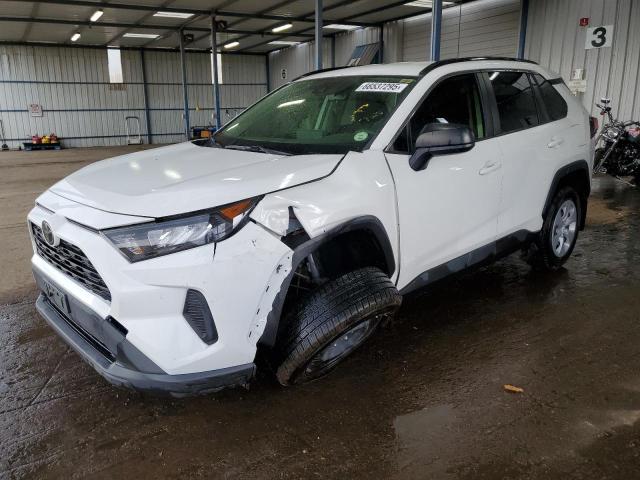 TOYOTA RAV4 LE 2020 white  gas JTMF1RFV0LD061652 photo #1