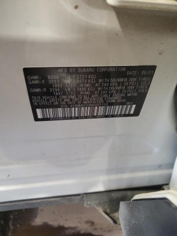 2021 SUBARU ASCENT PRE 4S4WMAFDXM3455100