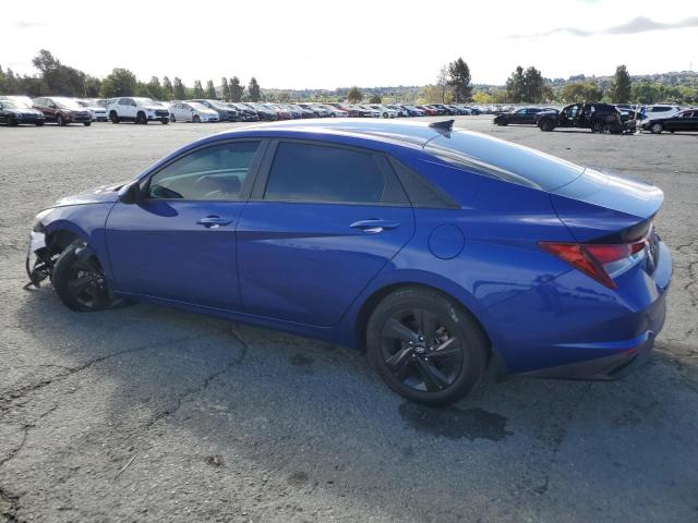 HYUNDAI ELANTRA SE 2021 blue  gas 5NPLS4AG6MH052848 photo #3