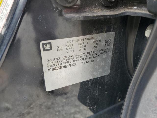 2017 CHEVROLET CRUZE LS 1G1BC5SM3H7168823