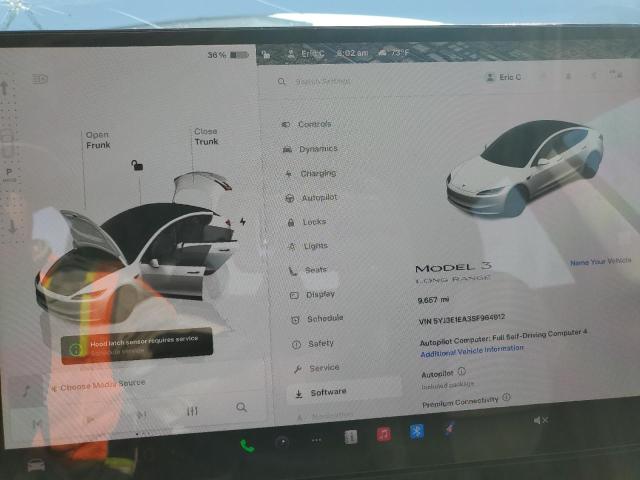 2025 TESLA MODEL 3 5YJ3E1EA3SF964912