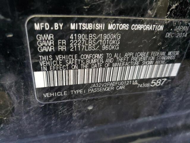 2015 MITSUBISHI LANCER SE JA32V2FW2FU012118