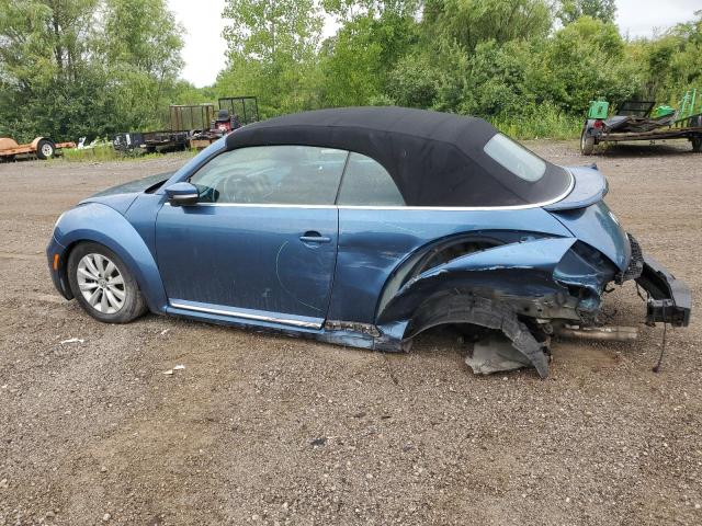 VOLKSWAGEN BEETLE S 2019 blue  gas 3VW5DAAT3KM506542 photo #3