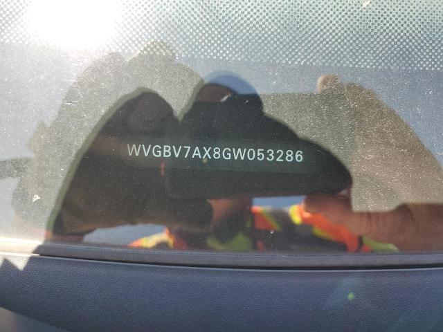 2016 VOLKSWAGEN TIGUAN S WVGBV7AX8GW053286