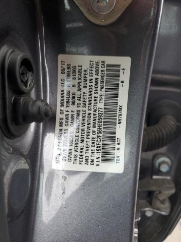 2017 HONDA CIVIC LX 19XFC2F56HE059377