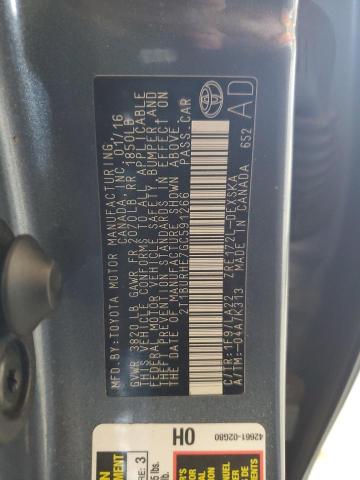 2016 TOYOTA COROLLA L - 2T1BURHE7GC591266