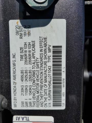 2020 HONDA CR-V EX 5J6RW1H54LL011043